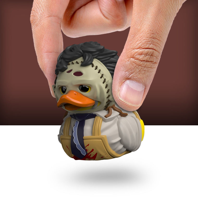 Texas Chainsaw Massacre Leatherface TUBBZ Mini Edition collectible duck, main product image