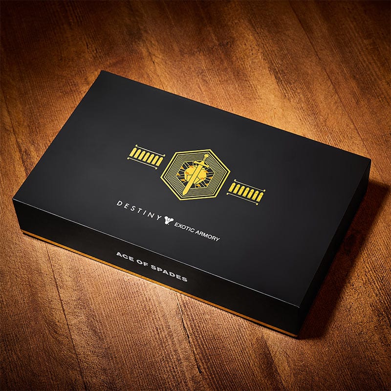 Destiny Exotic Armory Collection 'Ace of Spades' Hand Cannon Replica W