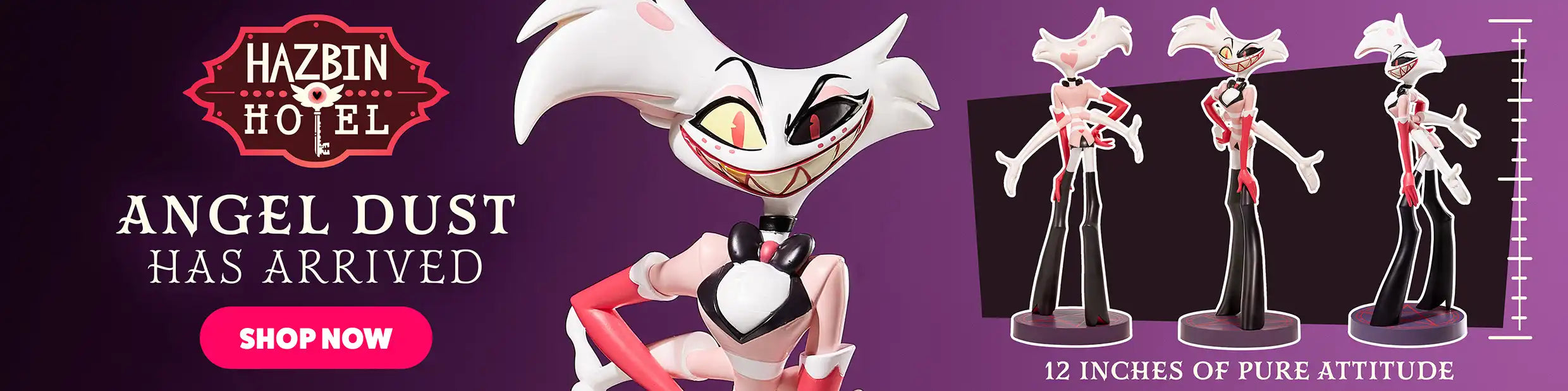 Hazbin Hotel Angel Dust Statue