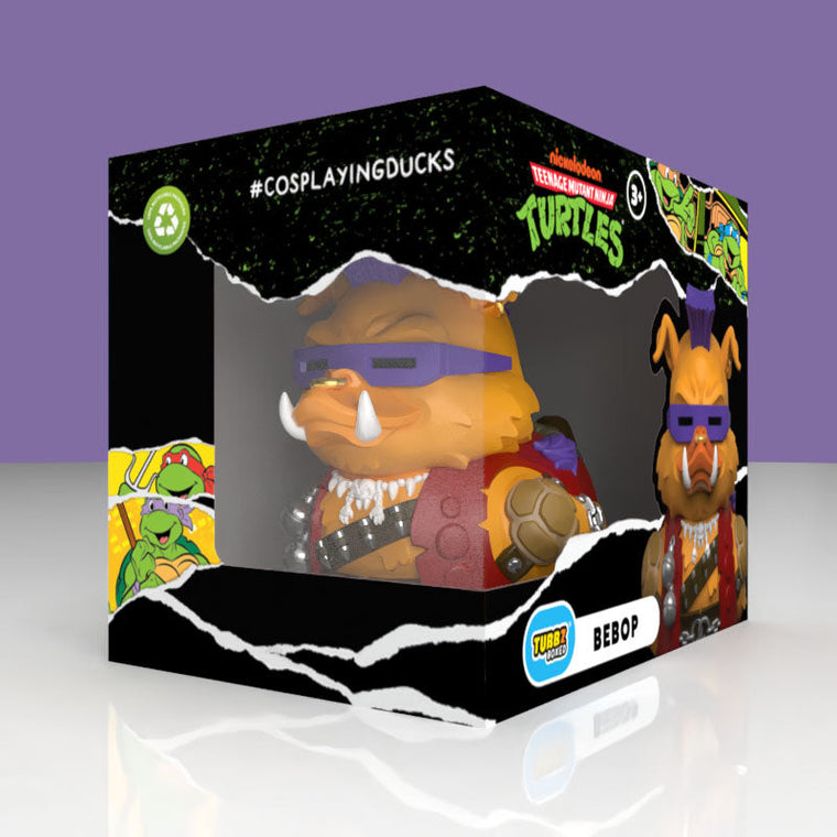Teenage Mutant Ninja Turtles Bebop TUBBZ Boxed Edition collectible duck, main product image