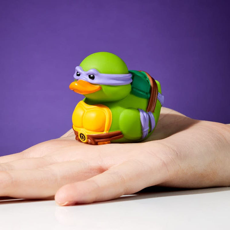 Teenage Mutant Ninja Turtles Donatello Mini TUBBZ collectible duck, main product image