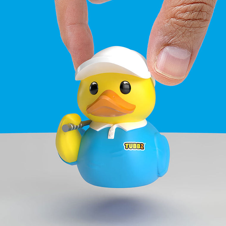 Sports Golf TUBBZ Mini Edition collectible duck, main product image