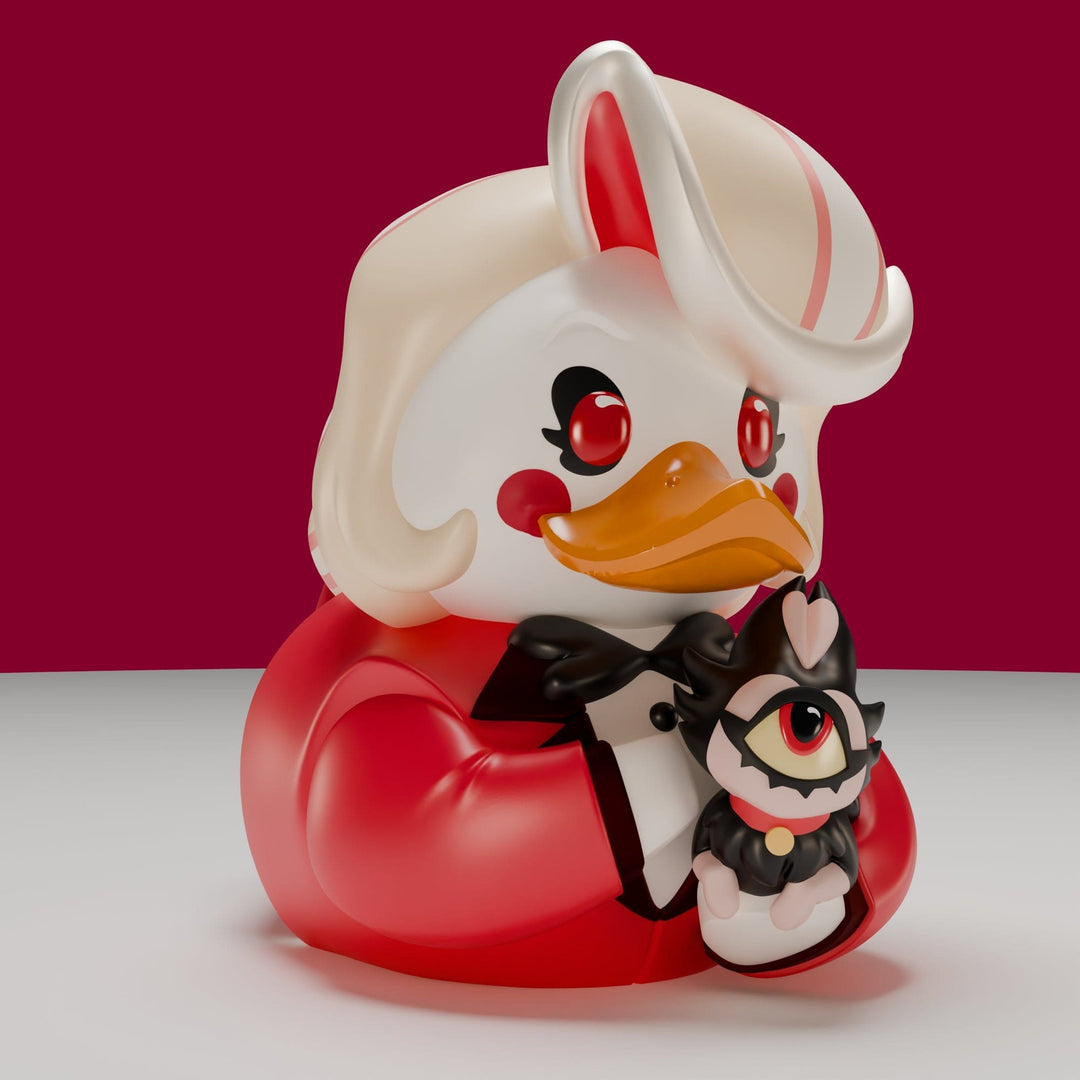 TUBBZ Boxed Edition: Hazbin Hotel – Charlie Morningstar Rubberen Eend, Vinyl Figuur 9 Cm, Officieel Verzamelobject – Niet Voor In Bad