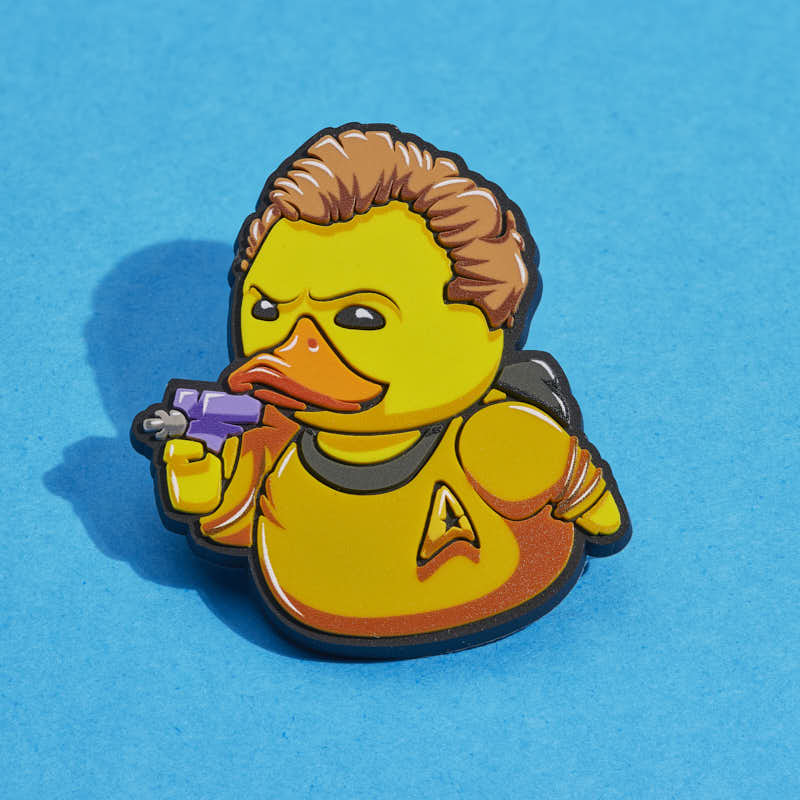 Star Trek: James T Kirk TUBBZ Pin (Rubber)