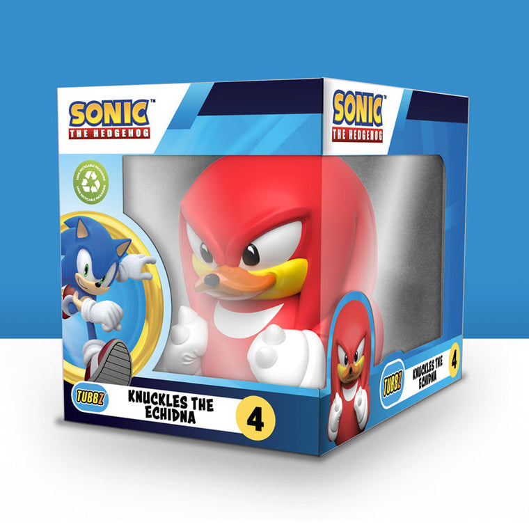 Sonic the Hedgehog Knuckles TUBBZ (Boxed Edition)