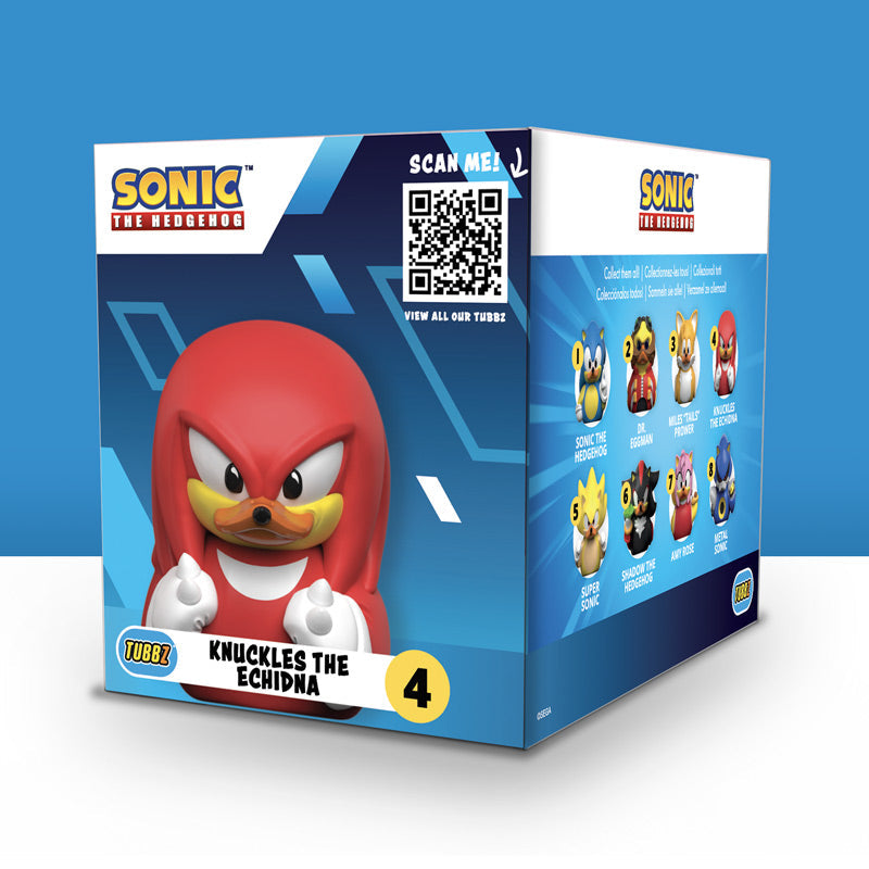 Sonic the Hedgehog Knuckles TUBBZ (Boxed Edition)