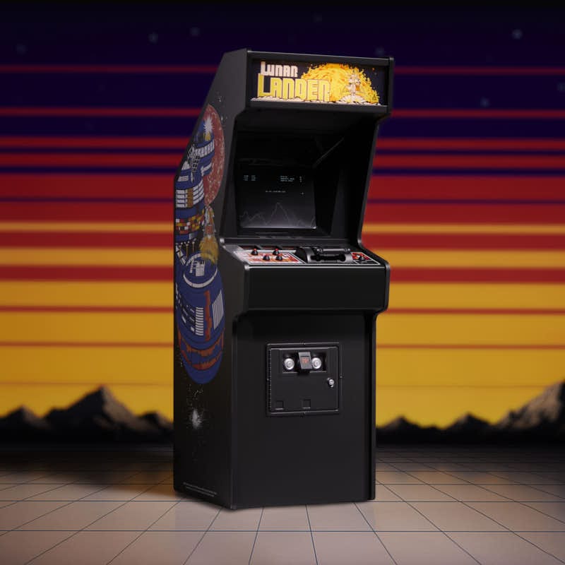 Official Atari: Lunar Lander Quarter Arcade Collectors Edition