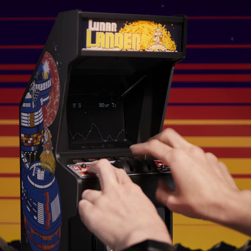 Official Atari: Lunar Lander Quarter Arcade Collectors Edition