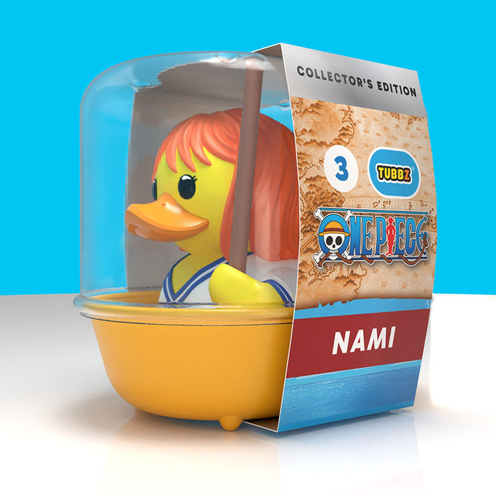 One Piece Nami Collector's Edition TUBBZ, in its clear-dome bathtub packaging