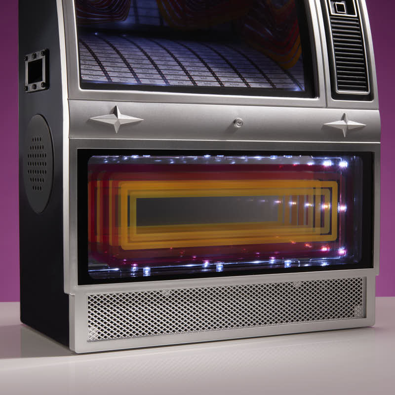Quarter Arcades Retro Bluetooth Mini Jukebox Speaker - Stereo 70’S Edition