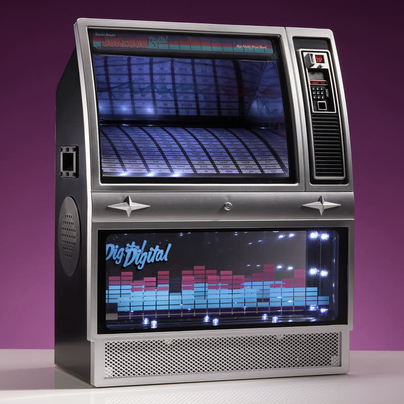 Quarter Arcade Retro Bluetooth Mini Jukebox Speaker - Digital 90’S Edition