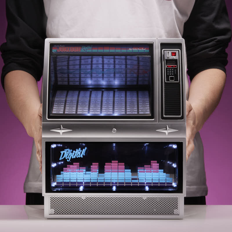 Quarter Arcade Retro Bluetooth Mini Jukebox Speaker - Digital 90’S Edition