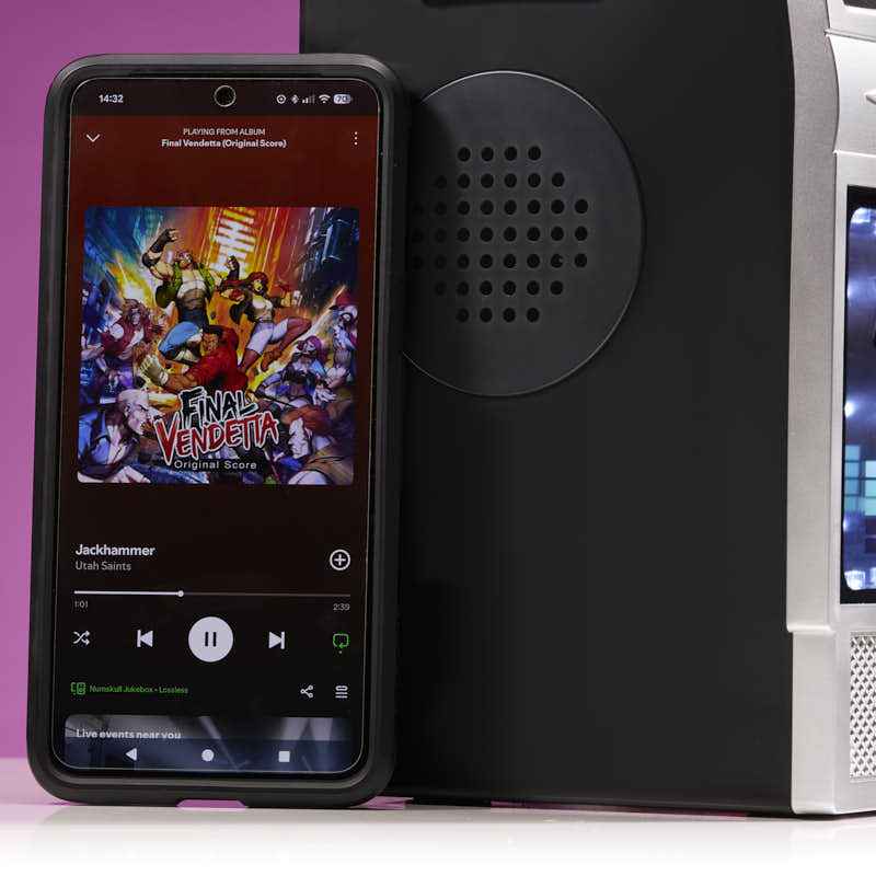 Quarter Arcade Retro Bluetooth Mini Jukebox Speaker - Digital 90’S Edition