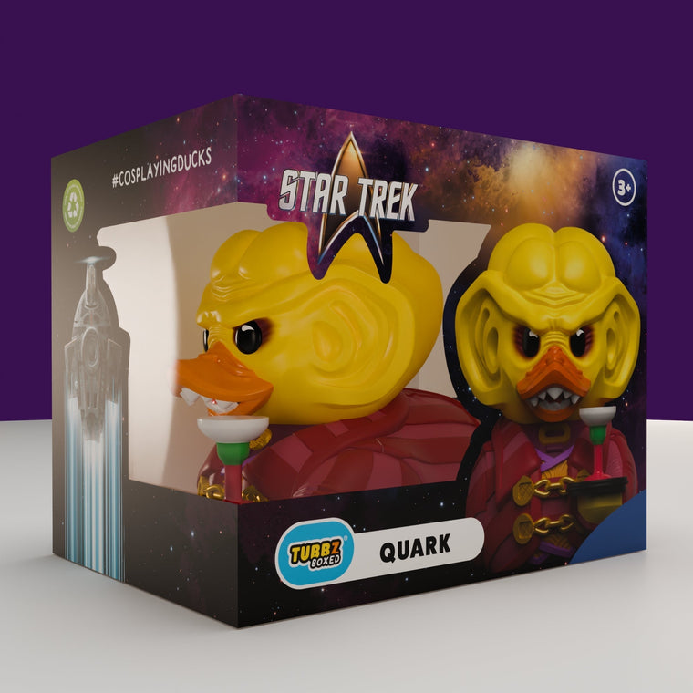 Star Trek Quark TUBBZ Boxed Edition collectible duck, main product image
