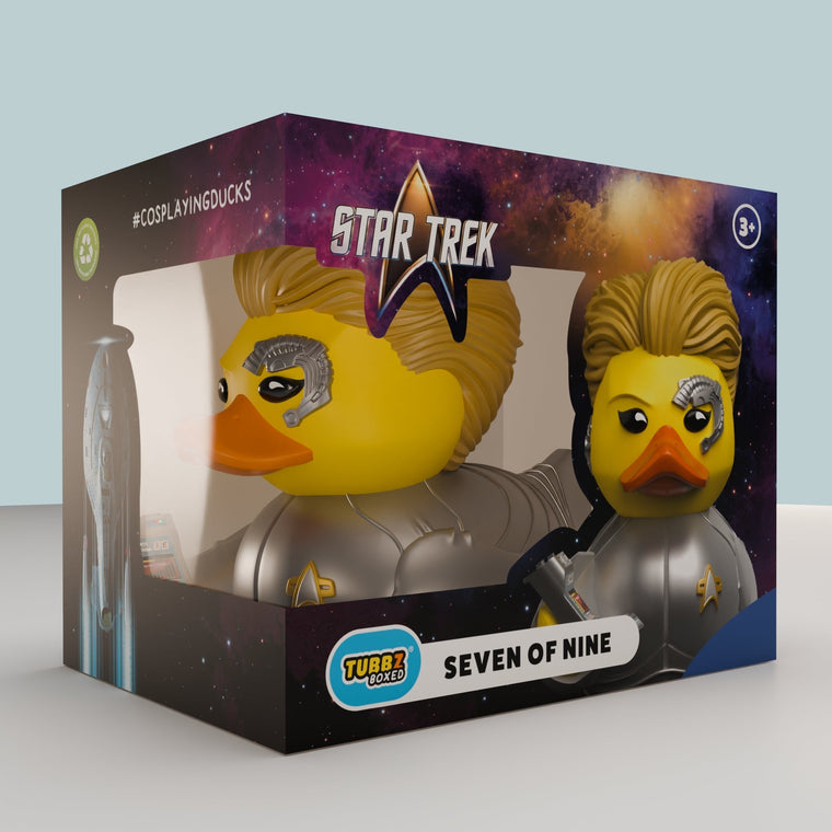 Star Trek Seven of Nine TUBBZ Boxed Edition collectible duck, main product image
