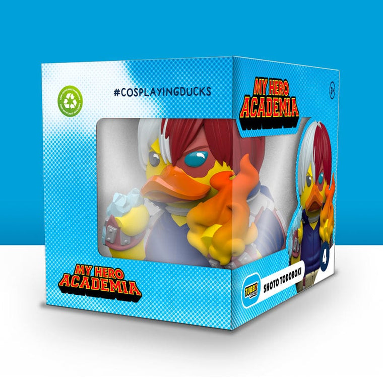My Hero Academia Shoto Todoroki TUBBZ Boxed Edition collectible duck, main product image