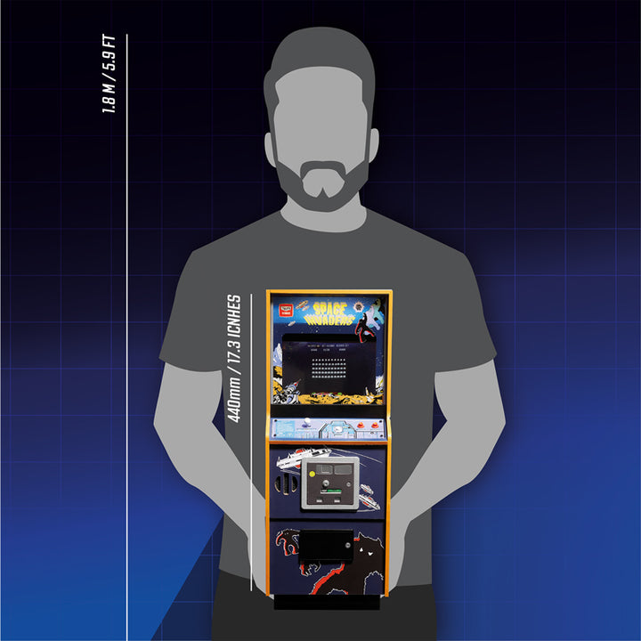 Space Invaders Quarter Size Arcade Cabinet