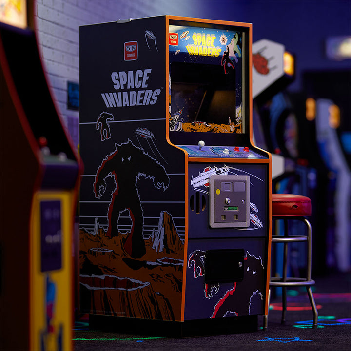 Space Invaders Quarter Size Arcade Cabinet
