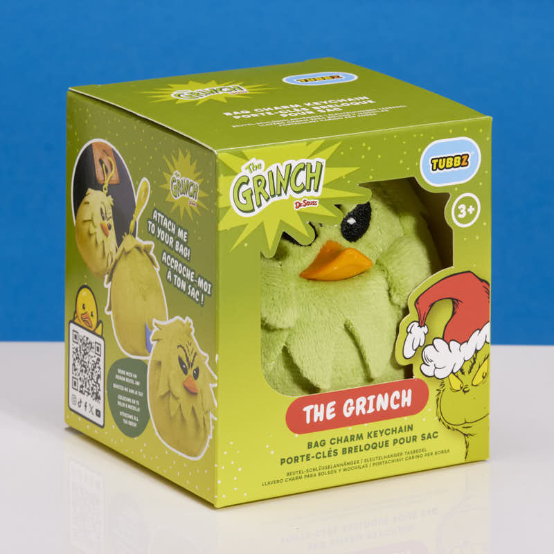 TUBBZ Bag Charm: The Grinch Keychain