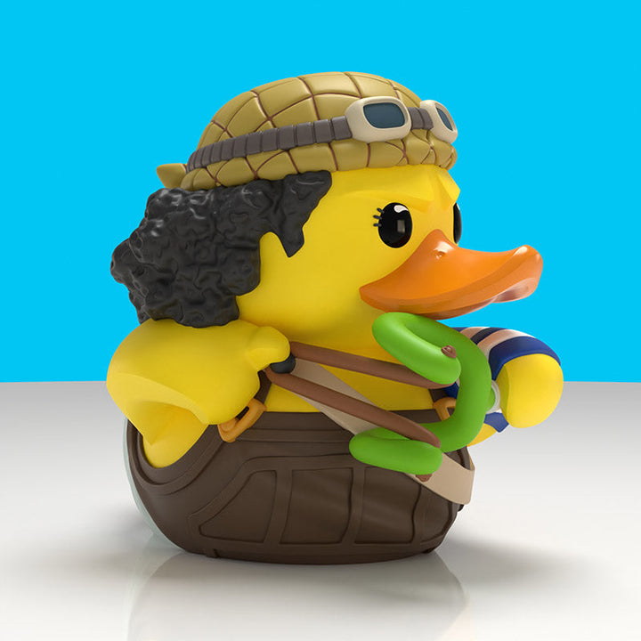 One Piece Usopp Boxed Edition TUBBZ, facing right, goggles and green slingshot