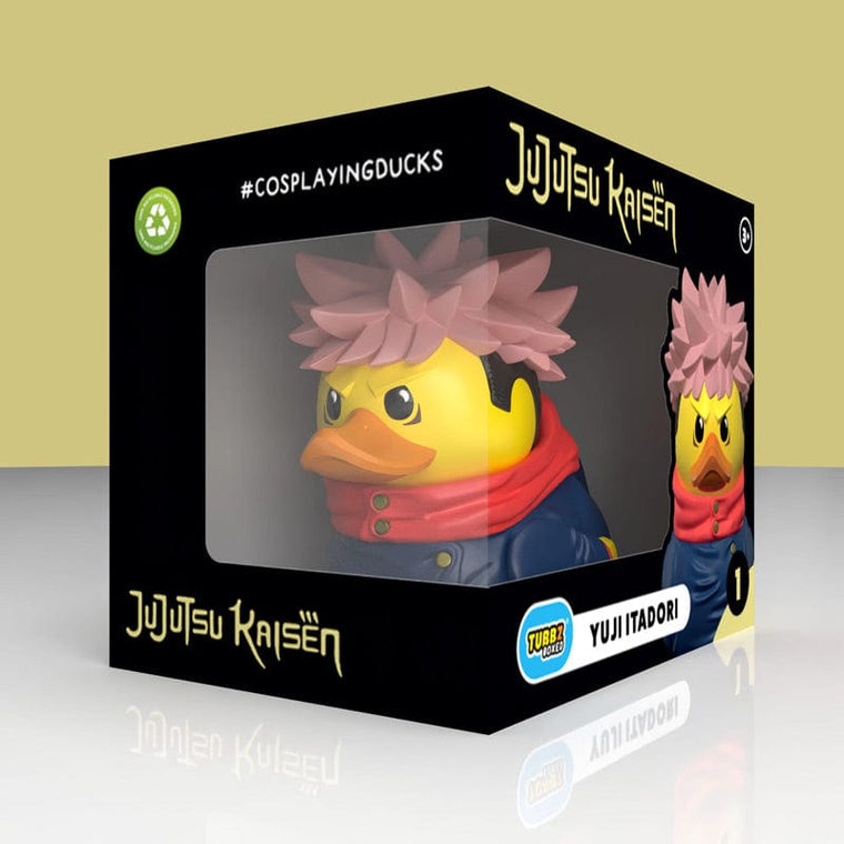 Jujutsu Kaisen Yuji Itadori TUBBZ Boxed Edition collectible duck, main product image