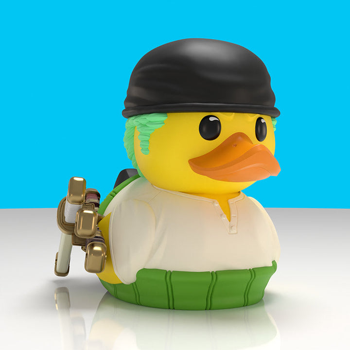 One Piece Roronoa Zoro Mini TUBBZ, facing right, black bandana and katana at its side