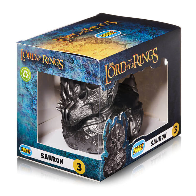 Lord of the Rings Sauron TUBBZ Boxed Edition collectible duck, front view