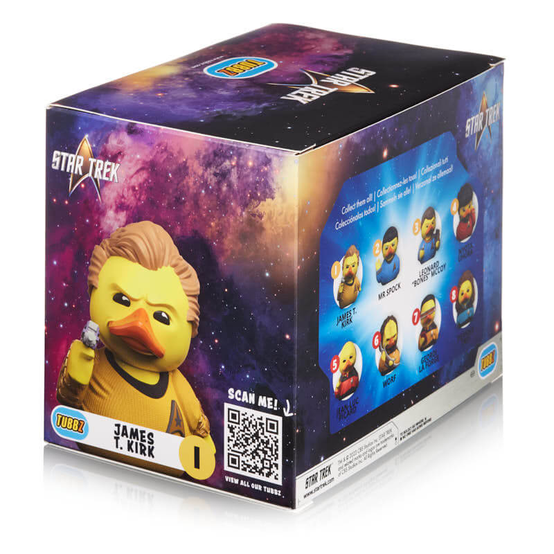 Star Trek James T Kirk TUBBZ (Boxed Edition)