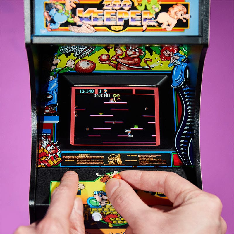 Official Taito Elevator Action Quarter Size Arcade Cabinet